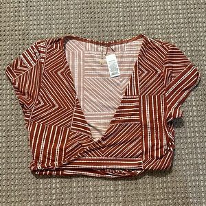 Vitamin A swim crop top